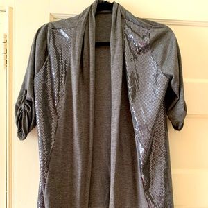 Grey Silver Cardigan/Blazer - S - Costa Blanca